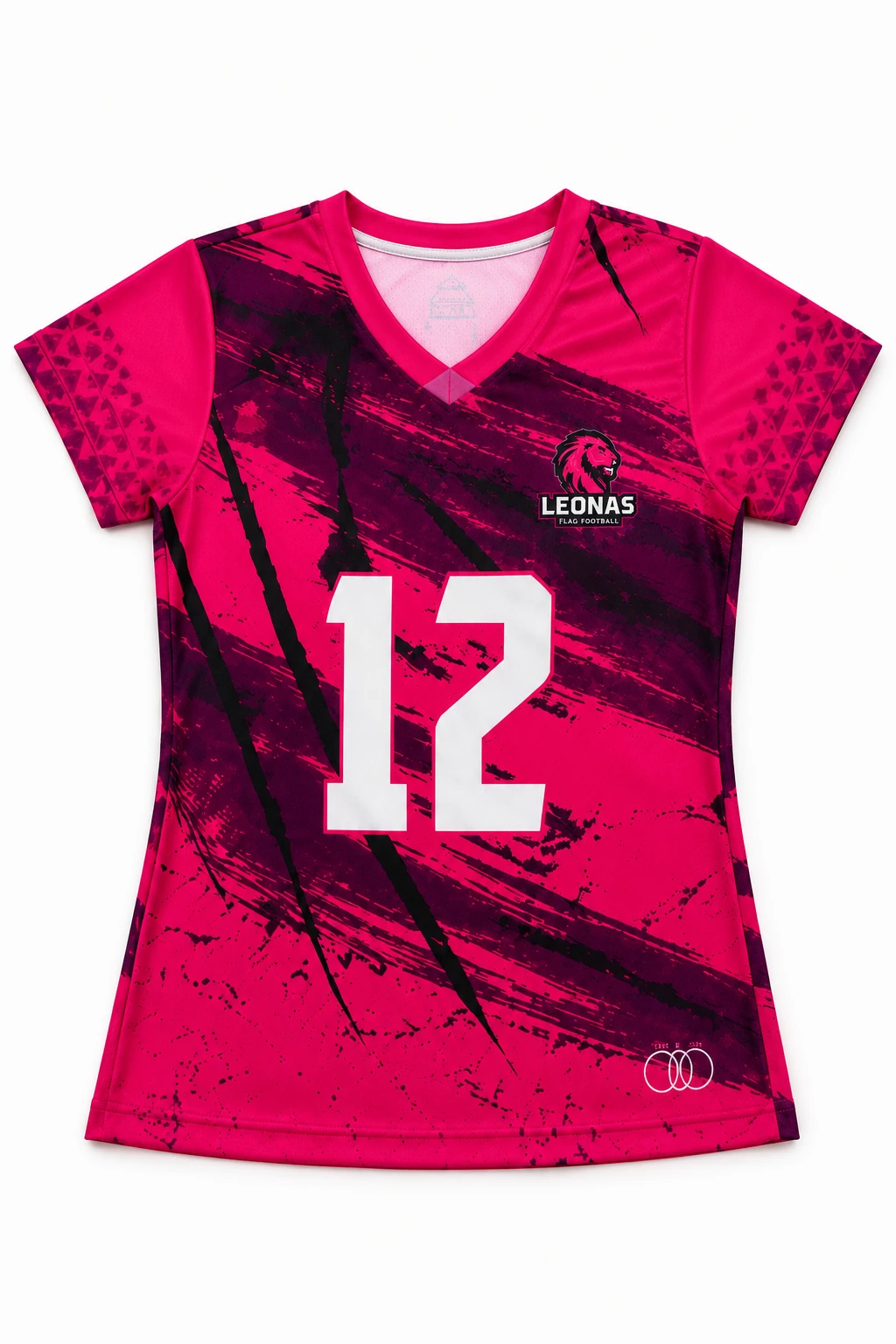 Playera sublimada cuello V para dama – Decreto